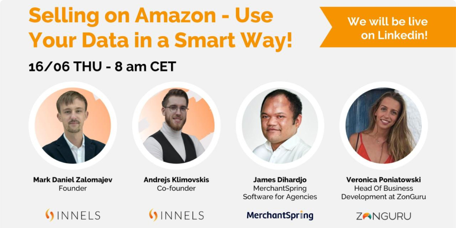 Use your Data in a Smart Way when Selling on Amazon!